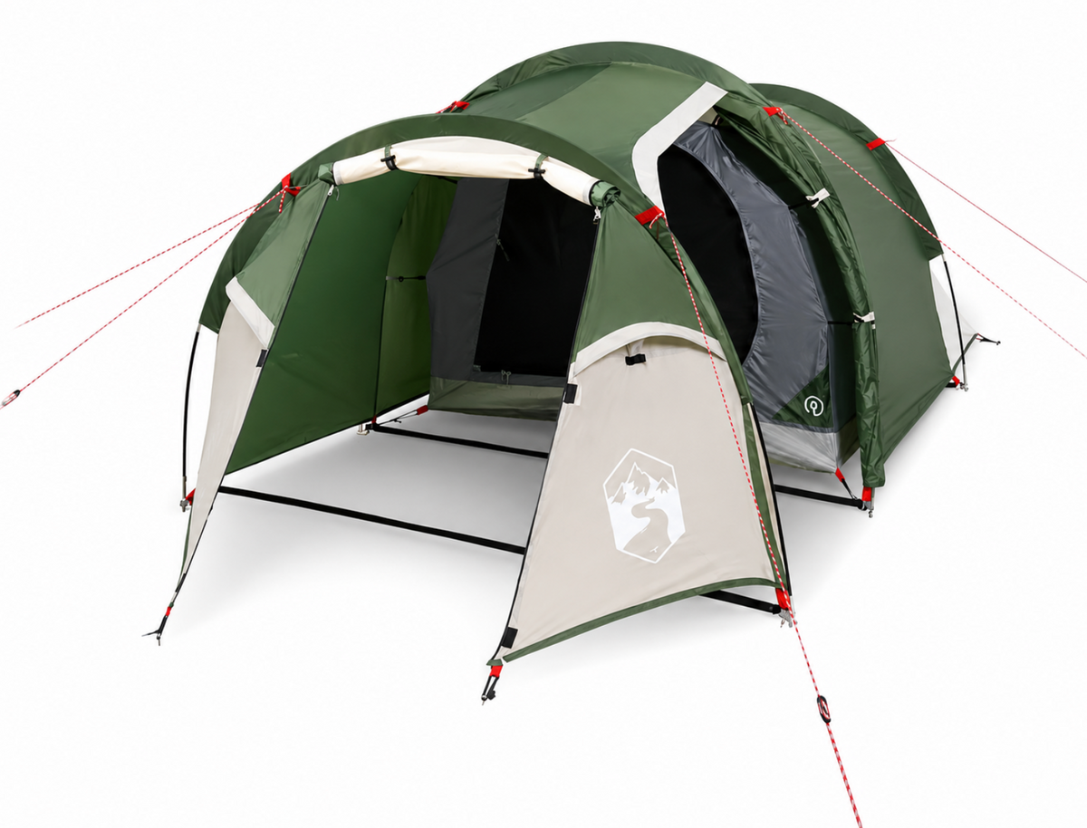 Tente camping tunnel | paresseux