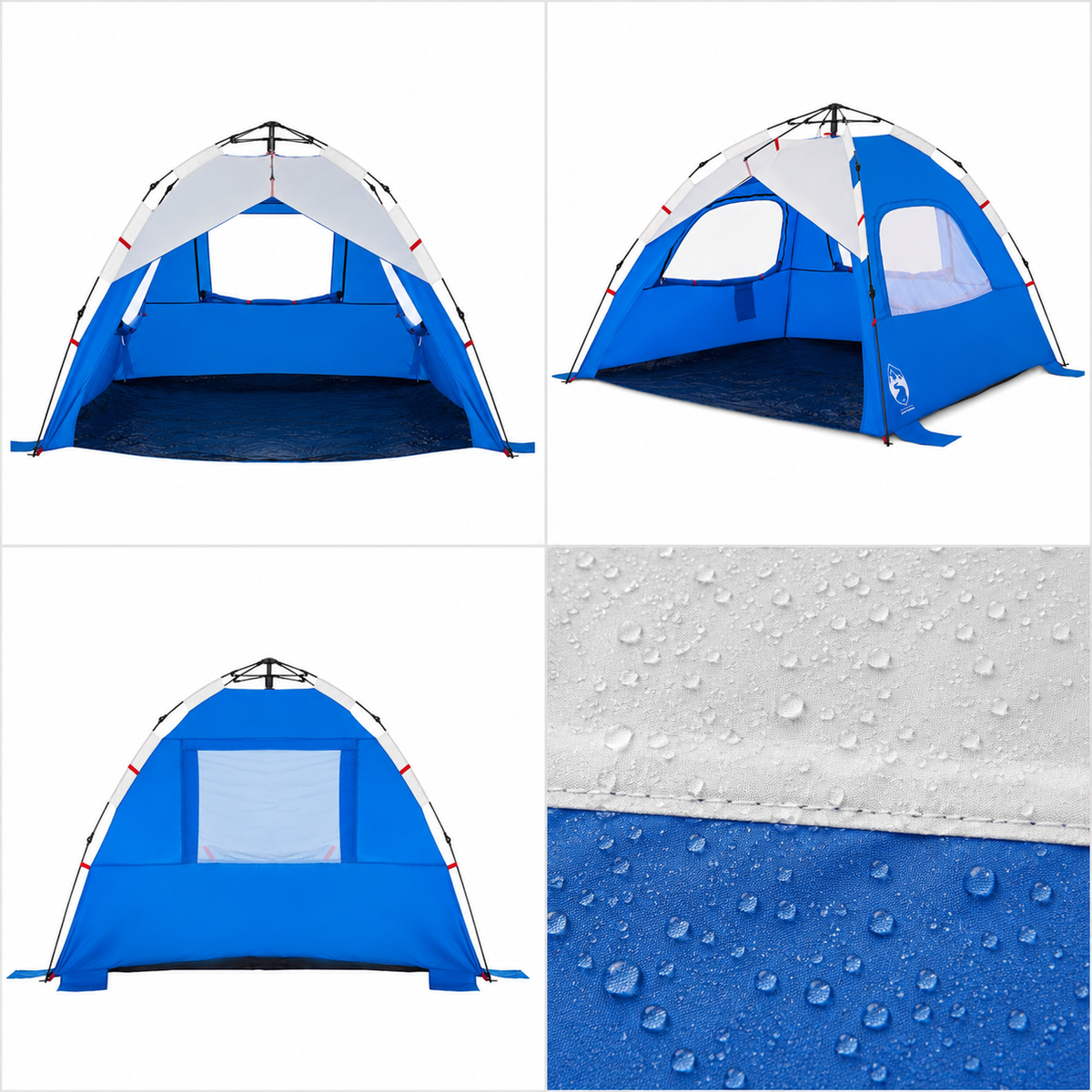 Tente de camping dôme | sable