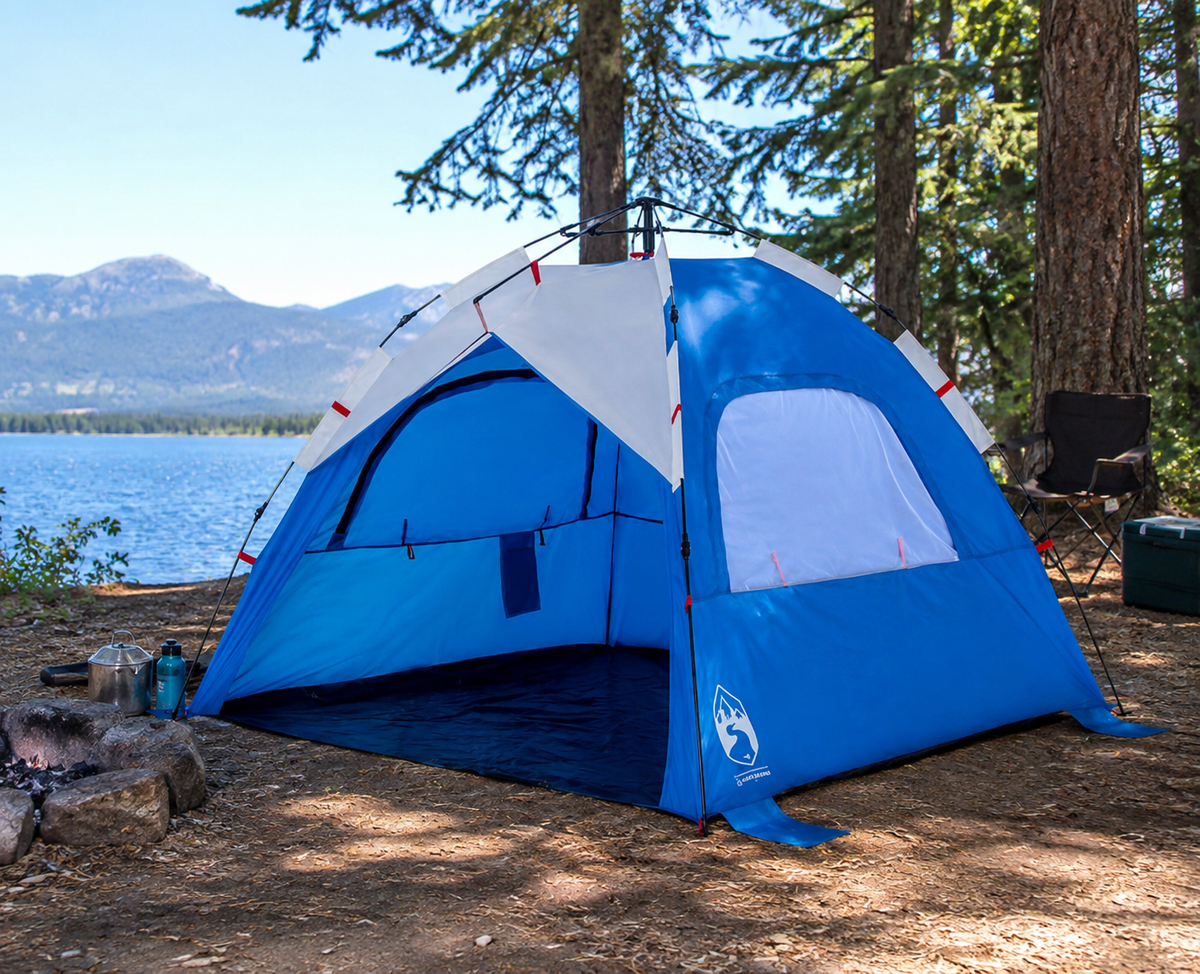 Tente de camping dôme | sable