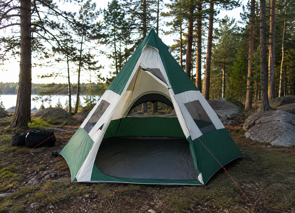 Tente camping tipi | Loup