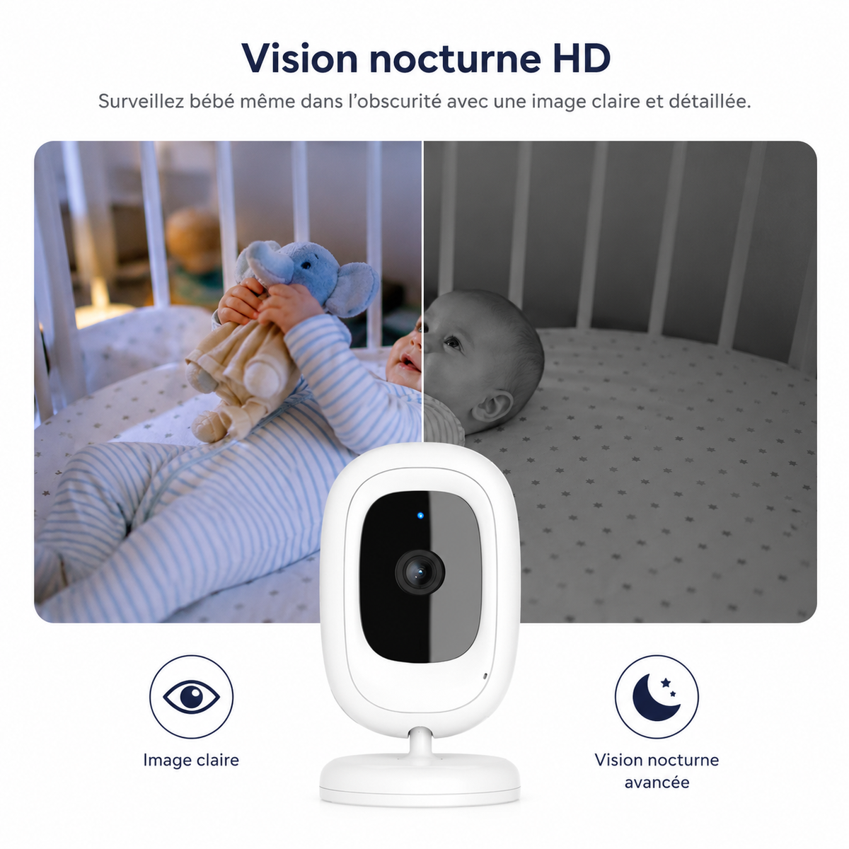 Babyphone avec écran - collection colibri