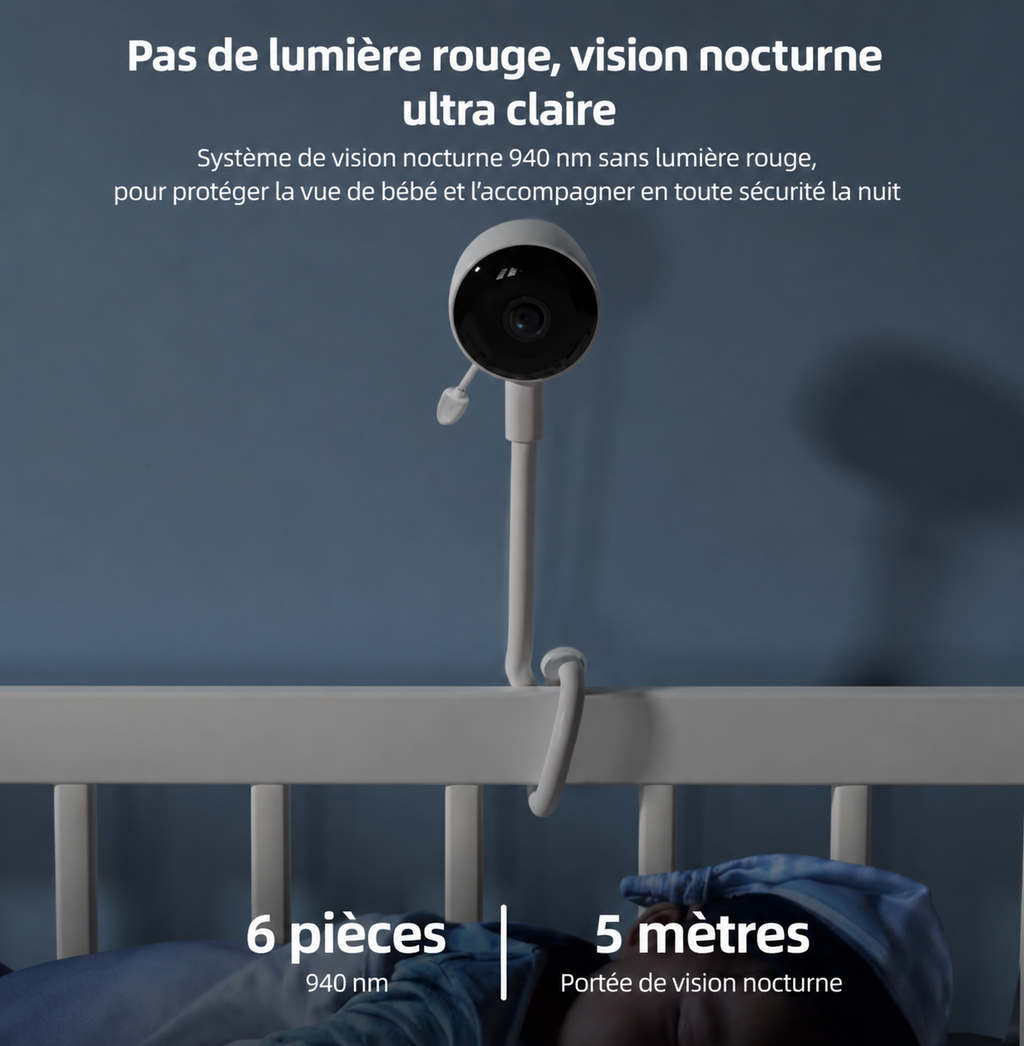 Babyphone caméra - collection nid